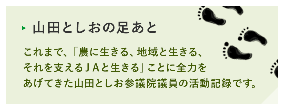 山田としおの足あと